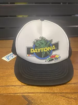 Vintage RARE Daytona Nascar Racing Snapback Trucker Style Hat W/ Tags • $45