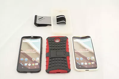 Motorola Nexus 6 Assorted TPU Cases Kickstand Armband (inc.  Redneck Tetron ) • $10