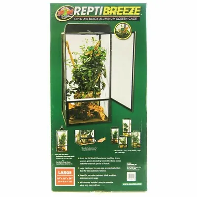 Zoo Med Reptibreeze Open Air Display Cage - Large • $119.95
