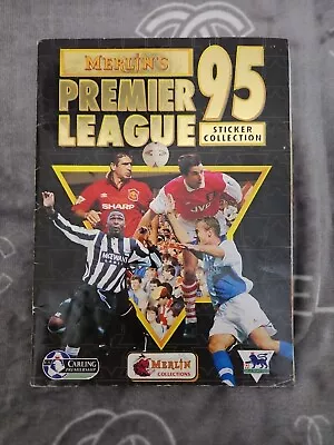 1995 Merlin Premier League Football 95 Sticker Album 100% Complete 2nd Edition  • £49.99