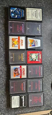 Atari 2600 Games Bundle - Ms Pac Man Star Wars Empire Strikes Back + 12 More • £41