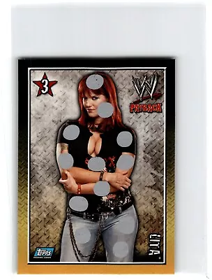 $1.48 • Buy 2006 Topps WWE Payback Body Blow  Lita