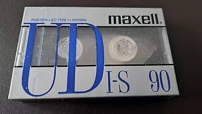 Maxell UD1 S 90 Blank Type 1 Cassette Tape - Sealed - UD1-S UDI-S UD • £15.99