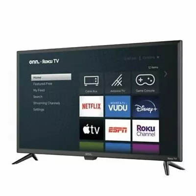 $98 • Buy REFURBISHED 0nn 32  Inch 720P HD LED ROKU Smart TV Wireless Wifi Streaming F1
