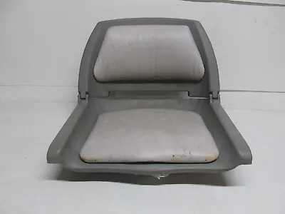 Folding Plastic Boat Seat Gray With Bolts • $35