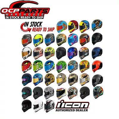 2024 Icon Airform Motorcycle Street Bike Helmet Dot - Pick Size/color • $250