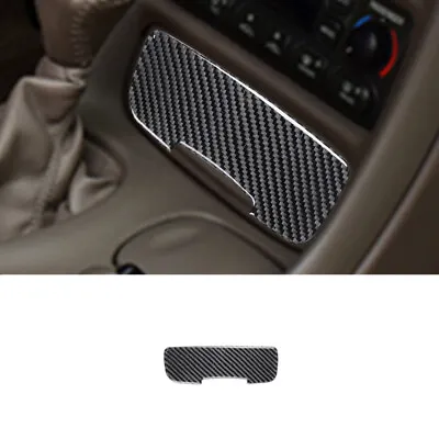 For Chevrolet Corvette C5 1998-04 Carbon Fiber Interior Power Outlet Cover Trim • $8.96