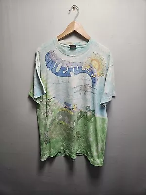 Vintage Grateful Dead Liquid Blue 1992 Shirt Spring Tour Size XL Tie Dye Garcia • $80