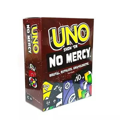 UNO Show ‘em No Mercy Card Game For Kids Adults & Family Night Parties • £7.99