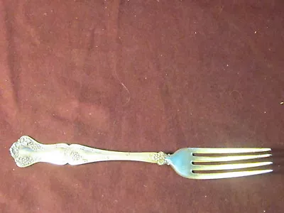 1847 Rogers Bros VINTAGE PATTERN 7 1/2  FORK XS Triple Silverplate 1904  • $9.75