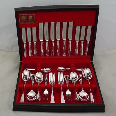 RATTAIL By United Cutlers Sheffield Silver Service 44 Piece Canteen Of Cutlery • £399.90