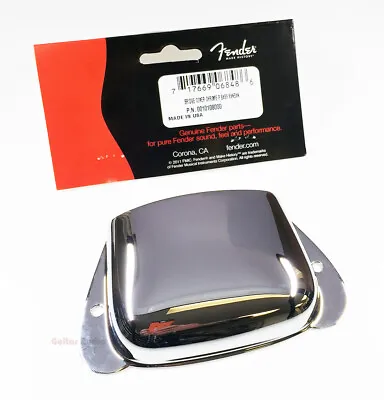 Genuine Fender Precision/P-Bass Bridge Plate Cover Ashtray - Chrome • $18.16