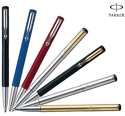 £10.49 • Buy Parker Vector Rollerball Pen - Black, Blue, Red, White,Silver,Gold - Gift Box