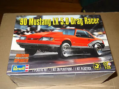 Revell '90 Mustang LX 5.0 Drag Racer 1:25 Scale Plastic Model Kit 85-4195 Sealed • $26.99