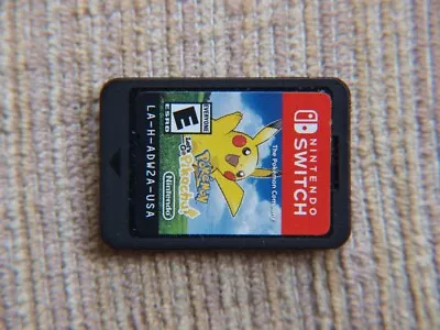 Pokemon Let's Go Pikachu - Nintendo Switch - No Case Included • $32.95