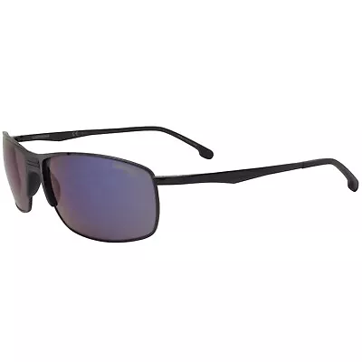 $124.99 • Buy Carrera 8039/S 807 XT Black Frame With Blue Mirror Lens Mens Metal Sunglasses