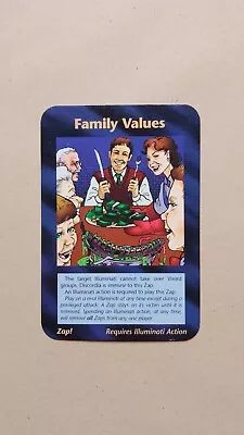 ILLUMINATI CARD - Family Values - INWO • £25