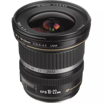 A - Canon EF-S 10-22mm F/3.5-4.5 USM Lens • £389