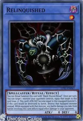 LDS1-EN047 Relinquished Common 1st Edition Mint YuGiOh Card • £0.99