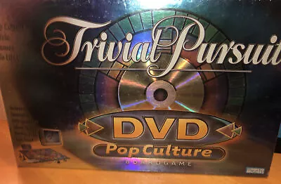 Trivial Pursuit DVD Pop Culture Board Game Parker Brothers 2003 Edition NEW	 • $5.99