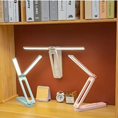 Double Head Desk Lamp With Large Lighting Range Mini Lamp For Small SpacesRec... • $25.07