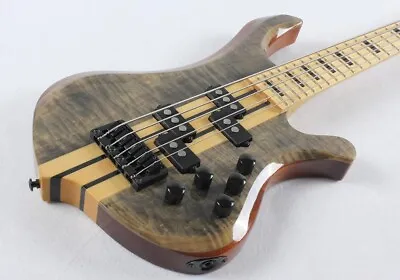 Factory Customized High Quality 5-string Black Neck Direct Electric Bass Guitar • $399