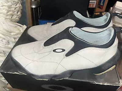 Oakley Bottlecap Flesh Grey Slip-on Suede Hiking Walking Shoes Size 10 Icon AP • $100