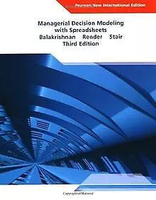 Managerial Decision Modeling With Spreadsheets By Bal... | Book | Condition Good • £48.42