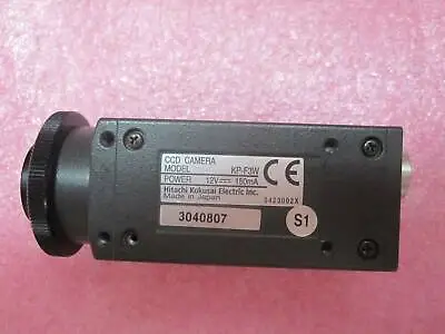 $177.99 • Buy 1PCS Used HITACHI KP-F3W Industrial CCD Camera Tested Good