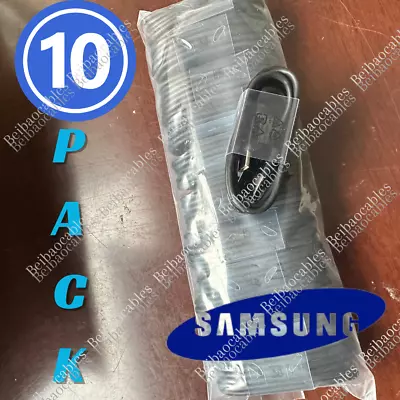 10 PACK Bulk Lot USB Type C Cable Samsung S10 S20 S21 Fast Charger Charging Cord • $13.82