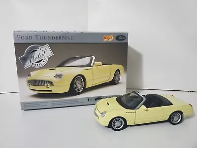 1-24 Testors Maisto Die Cast Metal Ford Thunderbird New Build Super Nice • $30