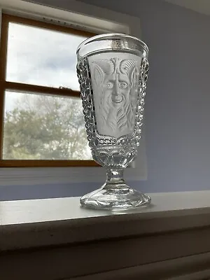 Vintage “Mephistopheles” Glass Drinking Goblet • $239.95