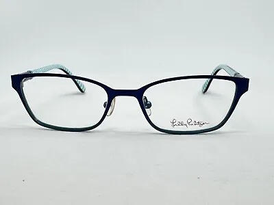 NEW Lilly Pulitzer Chatham Blue Fade 49.17.135 Women’s Eyeglass Frames W/Case • $106.99