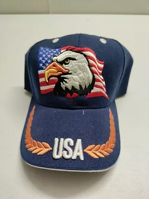 USA Flag Eagle Patriotic Baseball-Trucker Hat/Cap Adjust KOLOB TAG Free Freight! • $9.99
