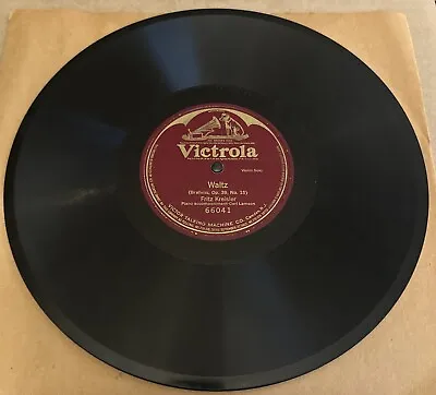 Victrola 78 RPM Fritz Kreisler - Brahms Waltz Op39 No15 66041 V+ • $6.99