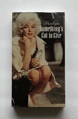 Marilyn: Something’s Got To Give (VHS 1955/1992) With Photo Card • $24.99