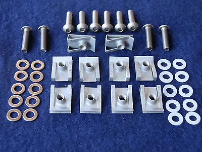 £6.95 • Buy PANEL FASTENERS C CLIPS SPIRE STAINLESS STEEL BOLTS MOTORCYCLE FAIRING M5 Pk 10