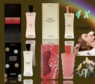 £11.75 • Buy 4 X 100ml Woman’s Perfume Eau De Perfume Spray Gift Pack Women Fragrance Set