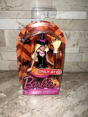 2014 Barbie Target Exclusive Halloween Mini Trick Or Treat Witch Sealed W Broom • $16.99