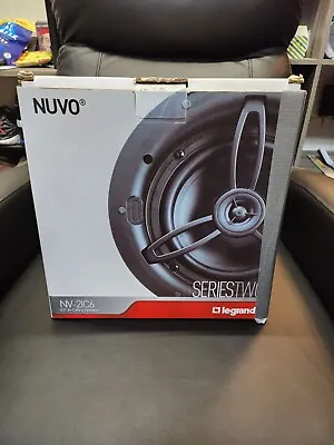 Legrand Nuvo NV-2IC6 Series Two 6.5  In Ceiling Speakers -Pair New In Box • $40