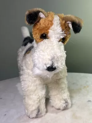 AIREDALE WELSH TERRIER DOG PLUSH TOY TEDDY Classic Aurora Vintage 12” Nice!!! • $34.50