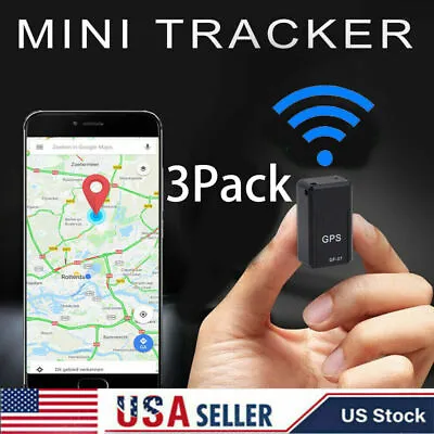 Magnetic Mini GPS Real Time Car Locator Tracker GSM/GPRS Tracking Device TF Card • $5.44