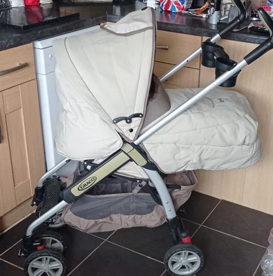 £80 • Buy Graco Cleo Pram, Car Seat & Base