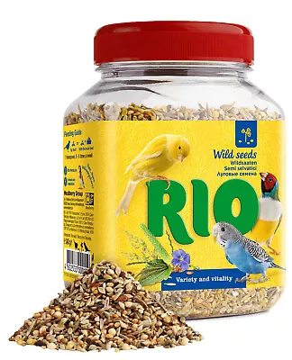 Rio Wild Seeds Small Bird Budgie Canary Finch Food Seed Mix 240g • £7.99