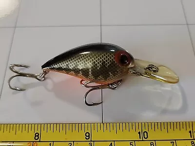 Vintage Pre-rapala Storm Suspending Wiggle Wart Fishing Lure Bass Red Eye (htf) • $49.99