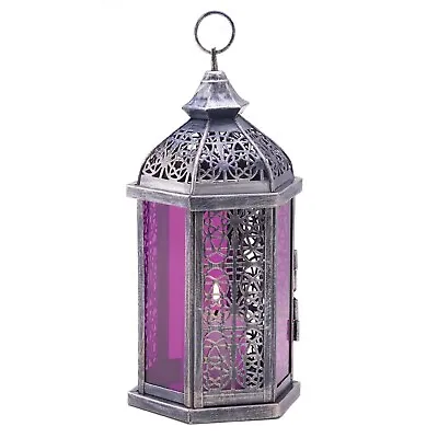 Home Lighting Decor Enchanted Moroccan Style Hanging Candle Lantern • $29.98