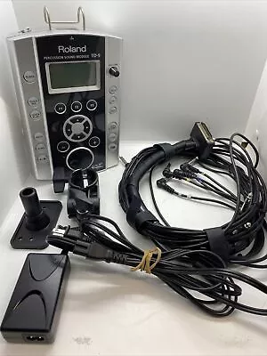 $295 • Buy Roland TD-9 V-Drum Module W/Mount, Clamp, Wiring Harness Vex Pack Tested
