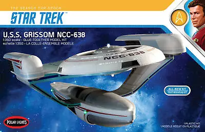 Polar Lights 1/350 USS Grissom Star Trek Plastic Model Kit POL991 • $49.99