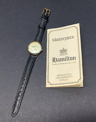 Vintage Hamilton 8006 ‘Plant Of The Year’  24mm Ladies Watch Working  • $39.95