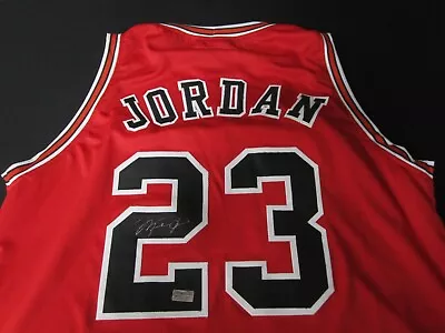 Michael Jordan BULLS Signed Jersey W/Coa • $399.99